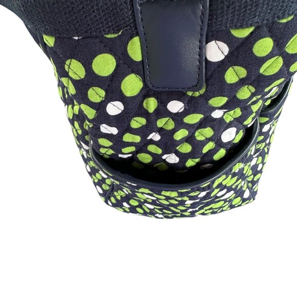 Vera Bradley Quilted Carryall Travel Bag in the "Lucky Dots" Limited Edition - Picture 6 of 16